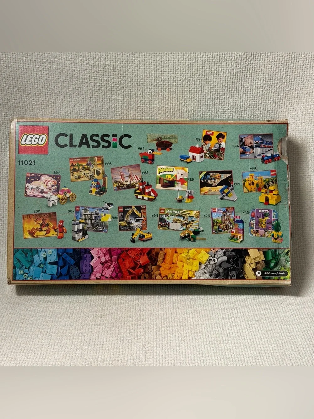 LEGO 11021 Classic 90 Years of Play Set Retired